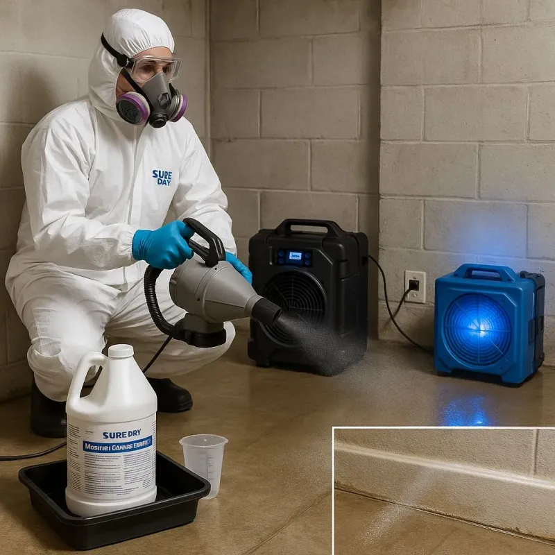 Sanitization and Odor Removal process in Mission Hills, CA