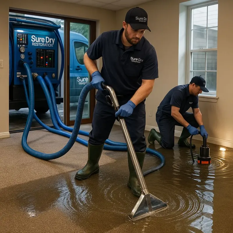 Water Extraction and Removal process in Mission Hills, CA